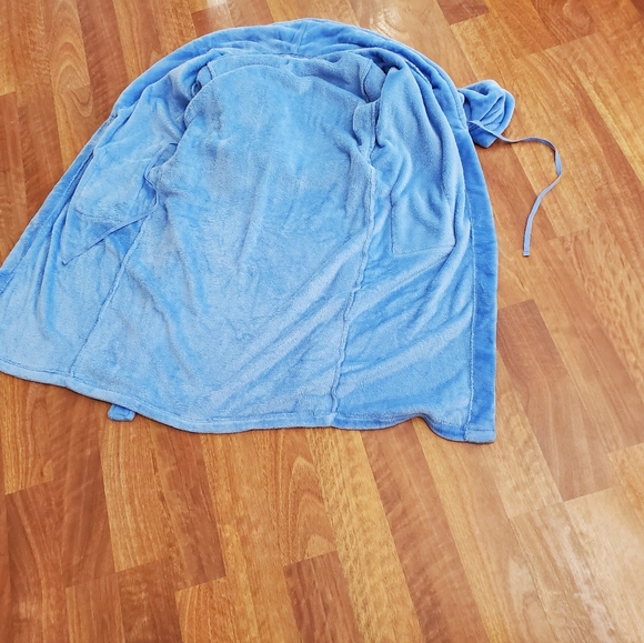 Jasmine Cozy Blue Robe - Picture 6 of 7